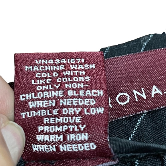 MERONA | WOMENS DRESS PANTS | BLACK | SZ 8 - Picture 8 of 8